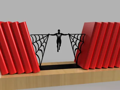 Superhero book end