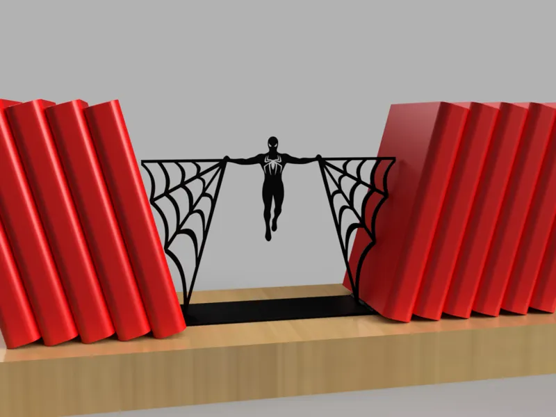 Superhero book end