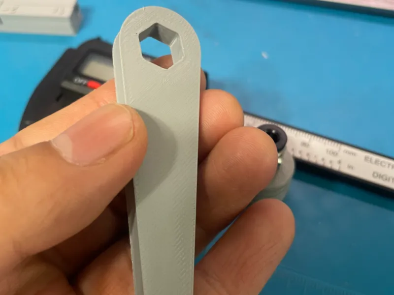 极简的10mm六角扳手（气动头）