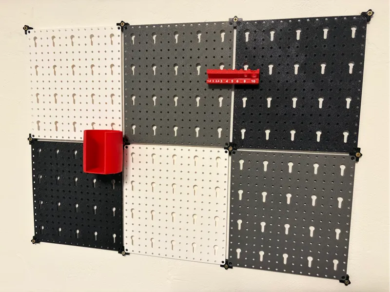 Werkzeugwand/Lochwand "Schlüsselloch" modular