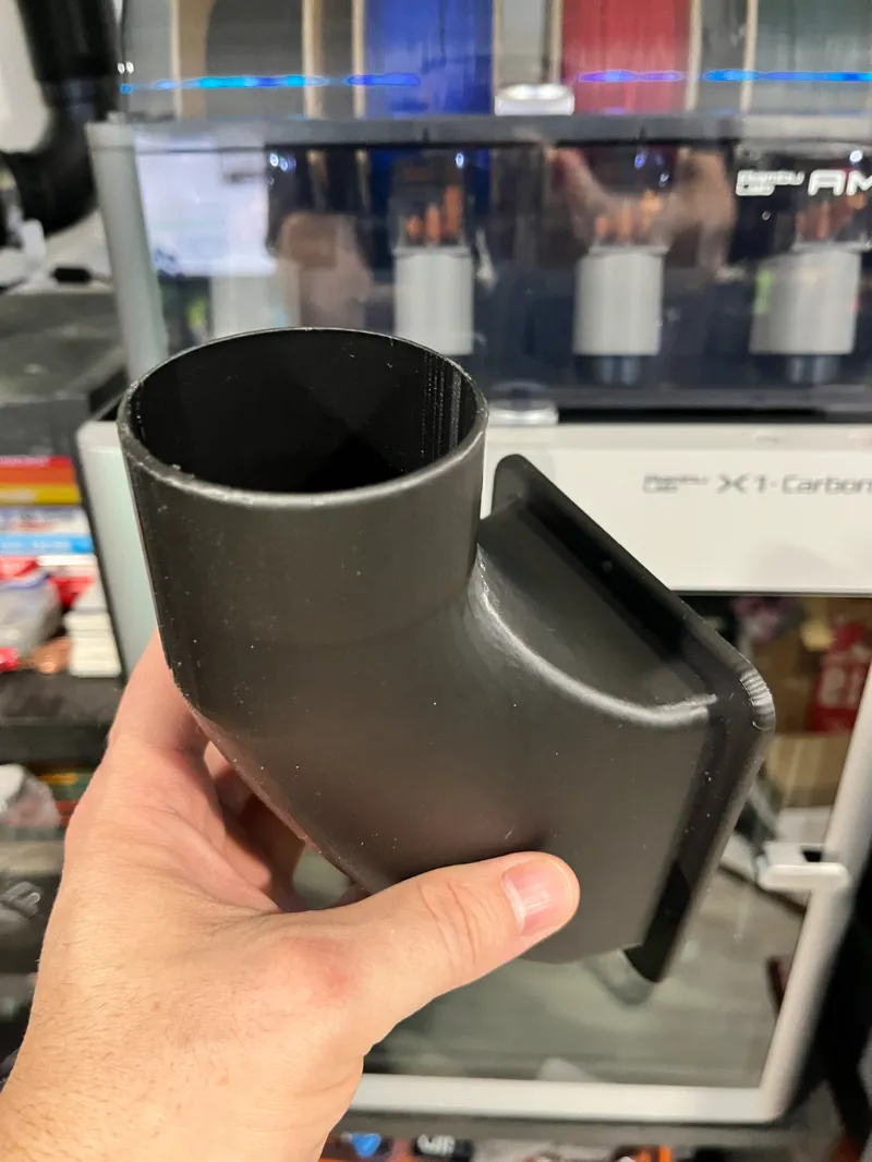 P1S, X1 Exhaust Vertical Vent Adapter 