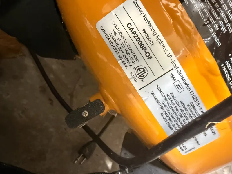 Valve handle for Bostich air compressor