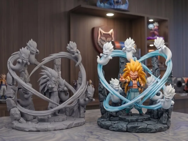 Diorama Gotenks SS3 Ghost Kamikaze