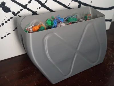 Slim purge bin vase mode
