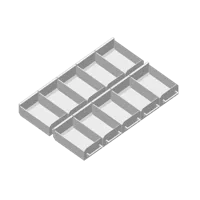 Meuble à tiroirs modulaire miniature — photo 3