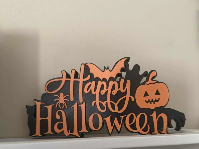 Happy Halloween Sign