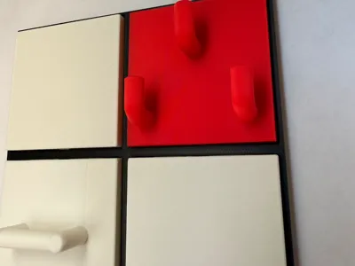 Worby  wall organizer triple hook
