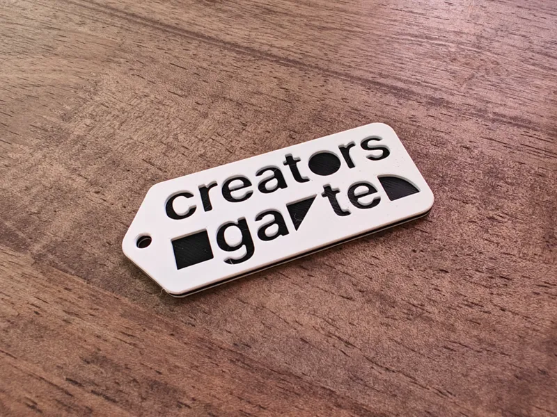 Creatorsgarten Keychain Tag