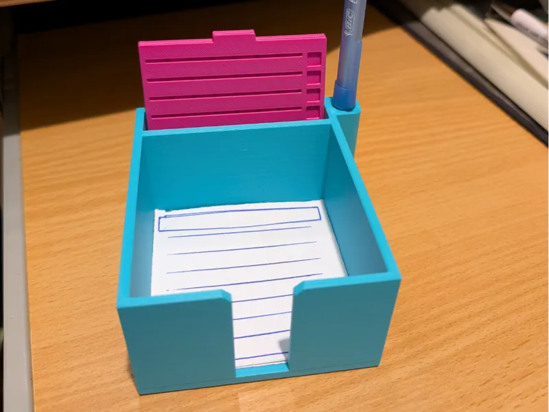 Sticky Note Station & Stencil Kit