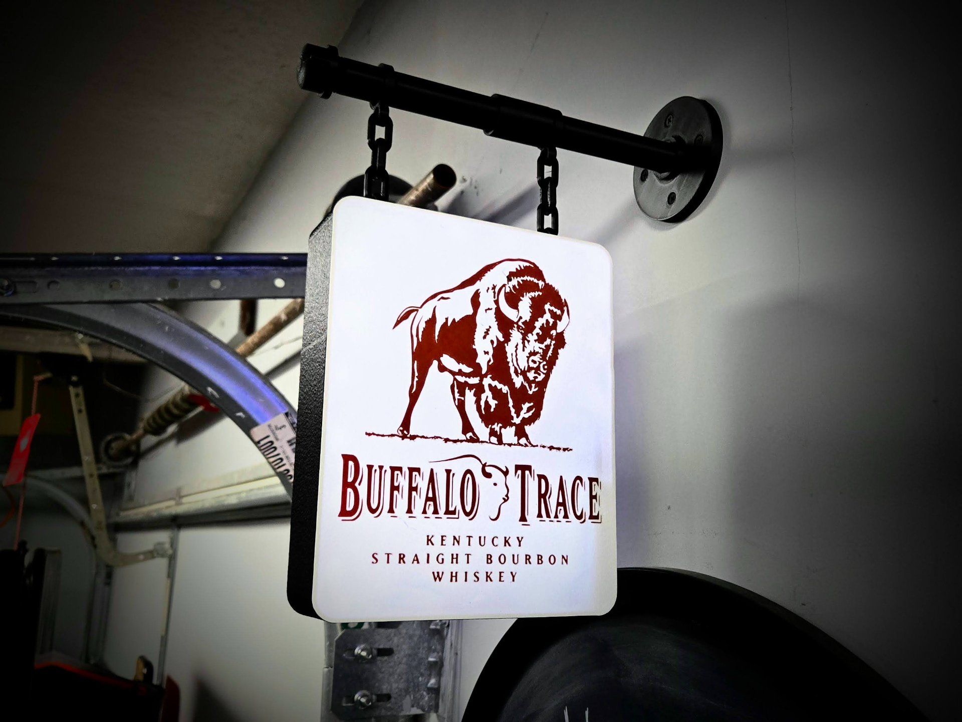 BUFFALO TRACE ~ Double-Sided LED Lightbox Sign