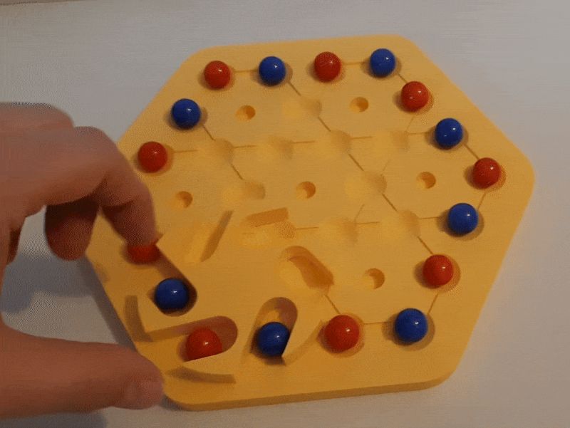 Twister - Das verdrehte Murmelspiel