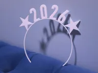 Serre-tête Nouvel An 2026 — photo 2