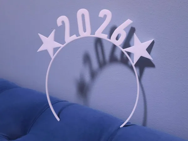 Serre-tête Nouvel An 2026