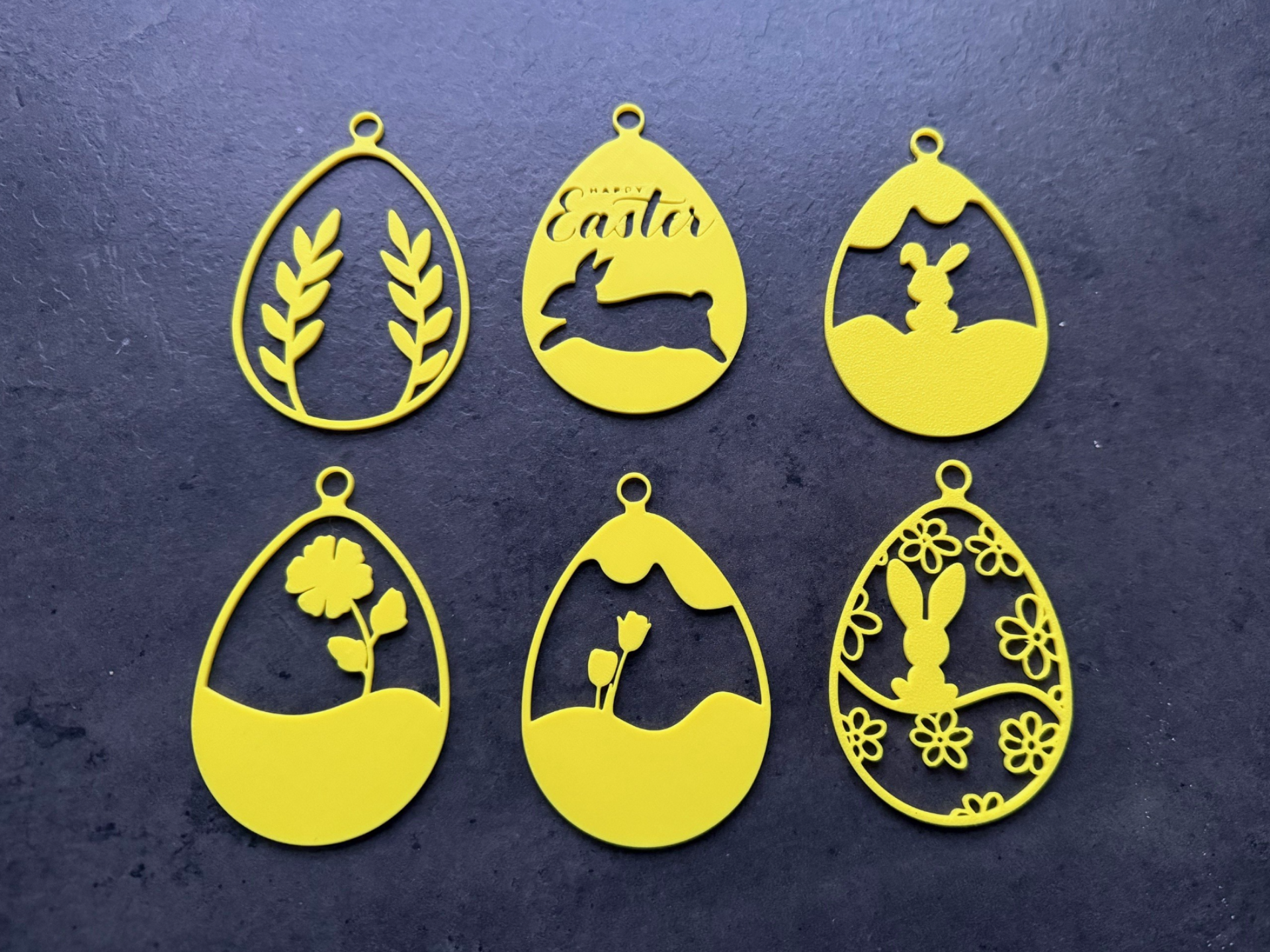 Easter Egg Ornaments (6-Pack) Vol 2