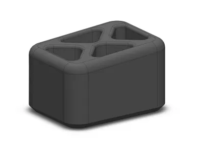 Vertical door stop