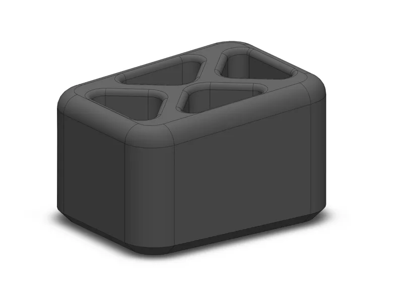 Vertical door stop
