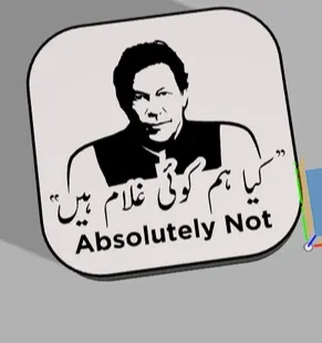 IMRAN KHAN led box