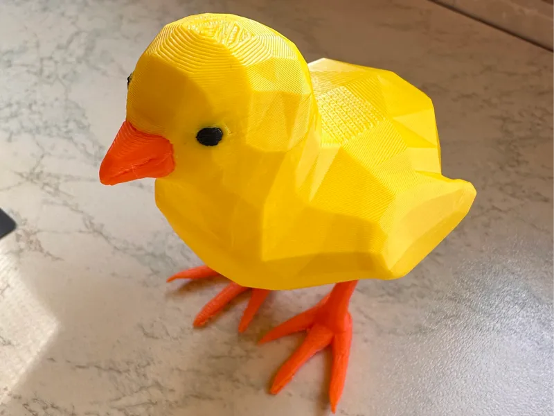 Tiny baby chicken color AMS