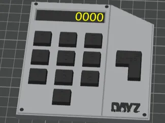 DayZ Style CodeLock Keypad – Multi-Color