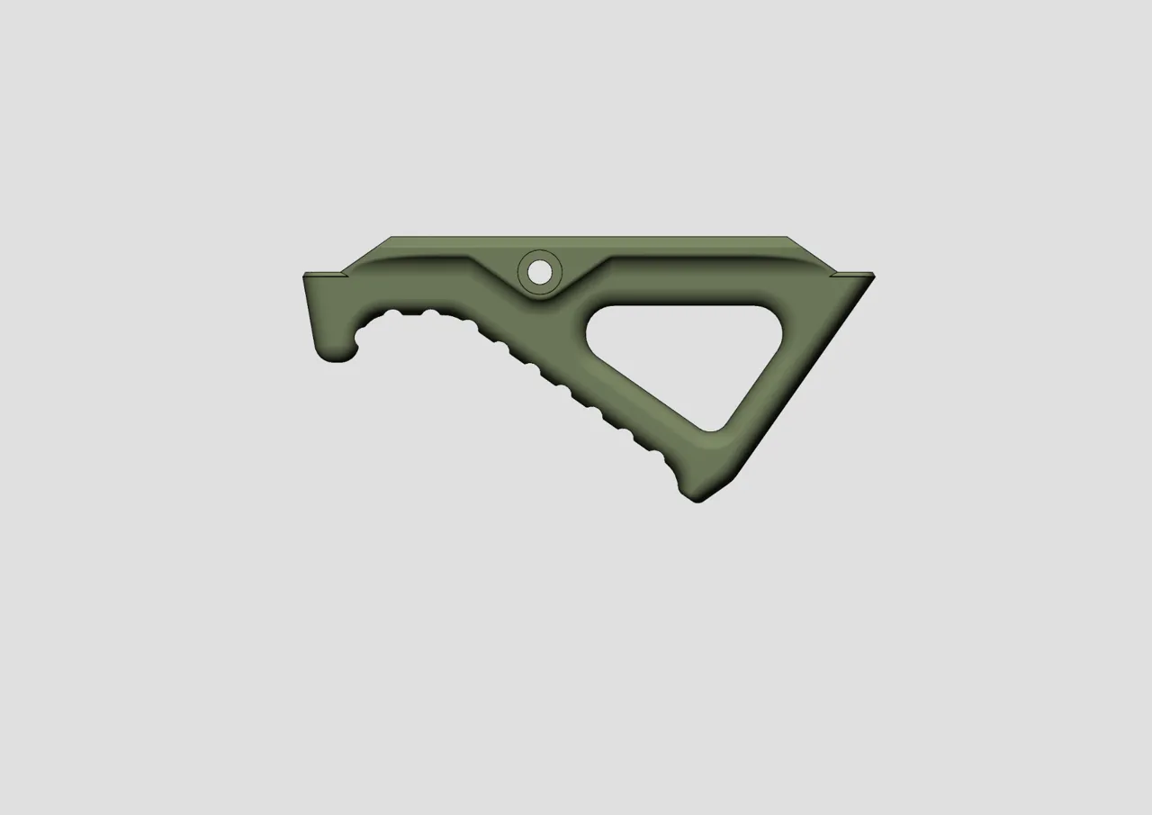 AR15 Foregrip 13 - Picatinny view 2