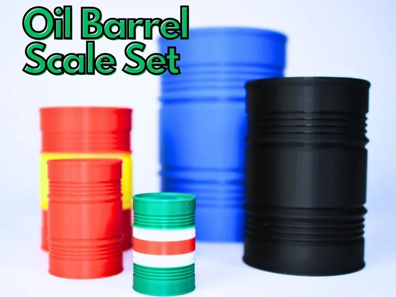 Rc Oil Barrel – Multiple Scales 