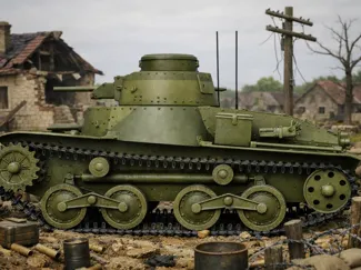 WW2 Type 95 Ha-Go Tank