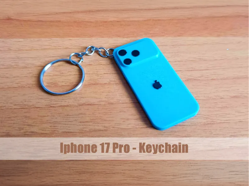 IPhone 17 Pro - Keychain - 3D model accurate