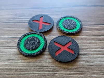 XO Double-Sided Tokens