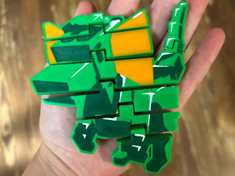 Dilophosaurus Flexi Toy From Grow a Garden
