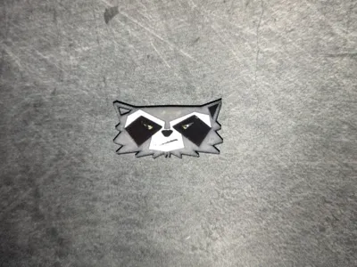 Keychain Raccoon Shlorox