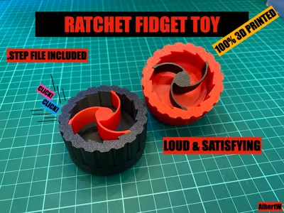 Ratchet Fidget Toy