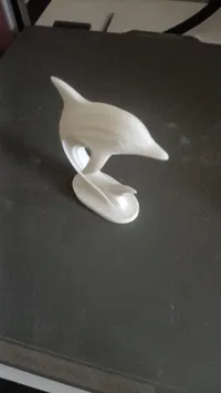 Statue de dauphin - design organique minimaliste — photo 2