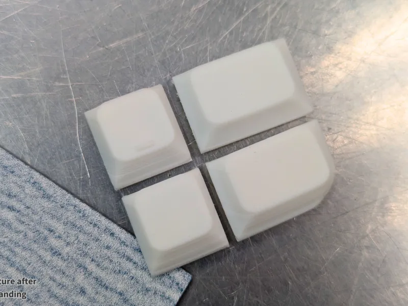 JWA Keycaps for MX Low Profile Mechanical Keyboard