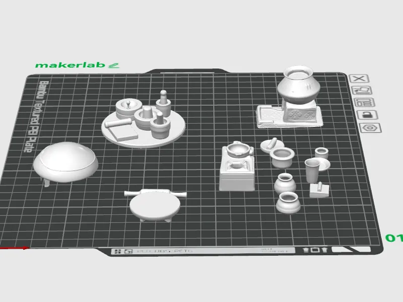 Traditional Maharashtrian Rukhvat Miniature Set