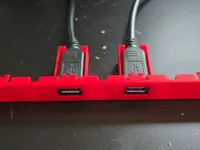 Cache interrupteurs BMW E46 avec ports USB — photo 2