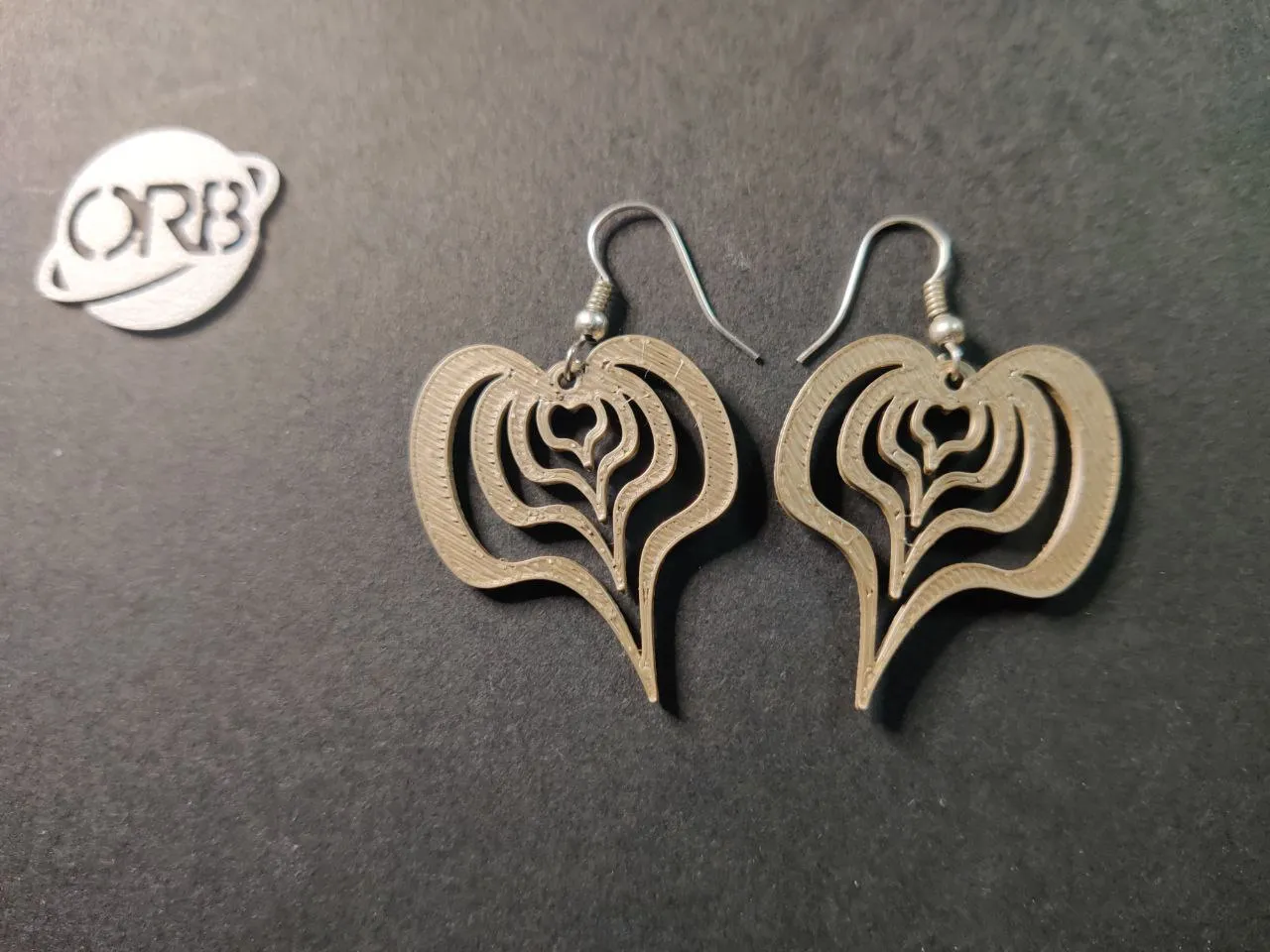 Resonant Heart Earrings view 3