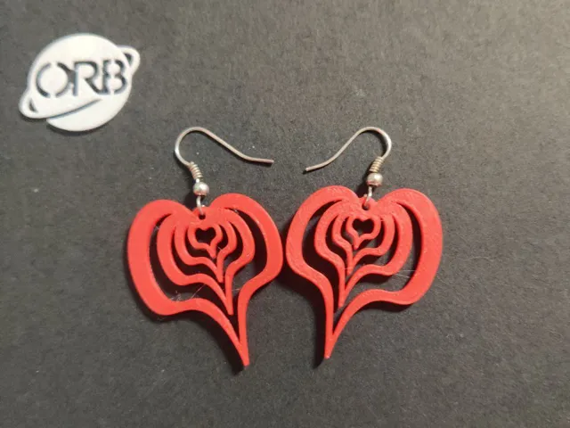 Resonant Heart Earrings