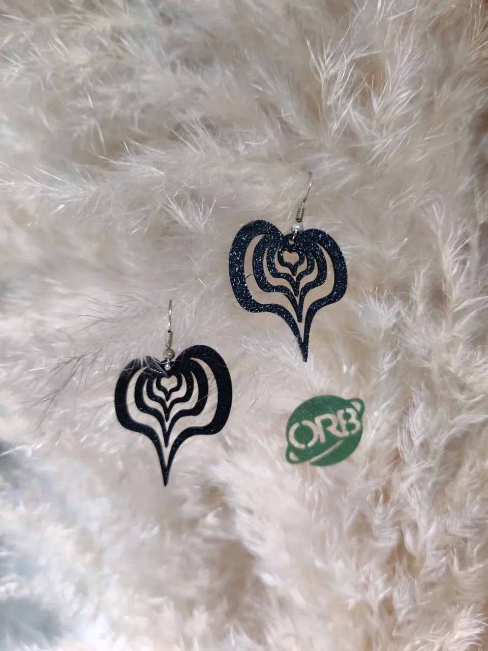 Resonant Heart Earrings view 2