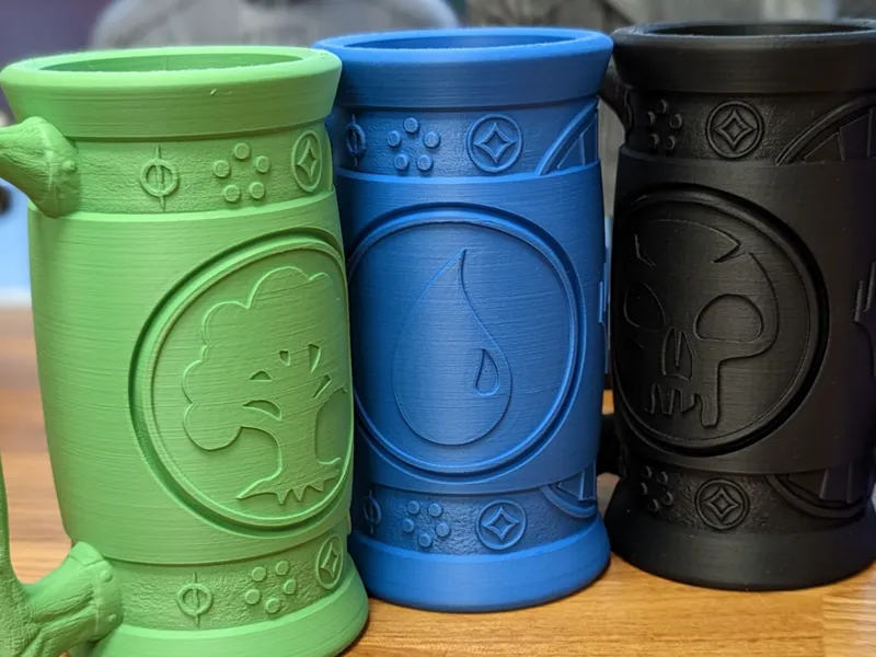 MtG Blue Mana-Inspired Can Holder/Koozie