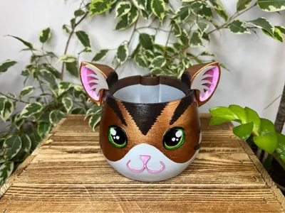 Purr-fectly Cute Cat Planter