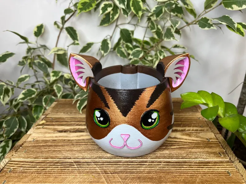 Purr-fectly Cute Cat Planter