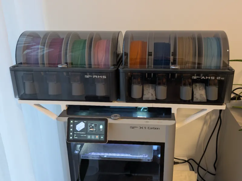 Dual ams stacker for X1C