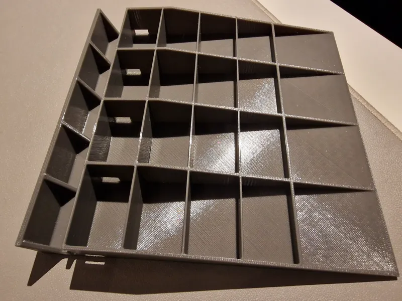 Bigger IKEA SKADIS top mount shelf with LED holes