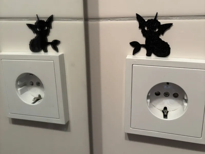 Vaporeon pokemon wall decoration