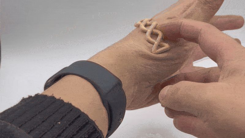 Braided style bracelet