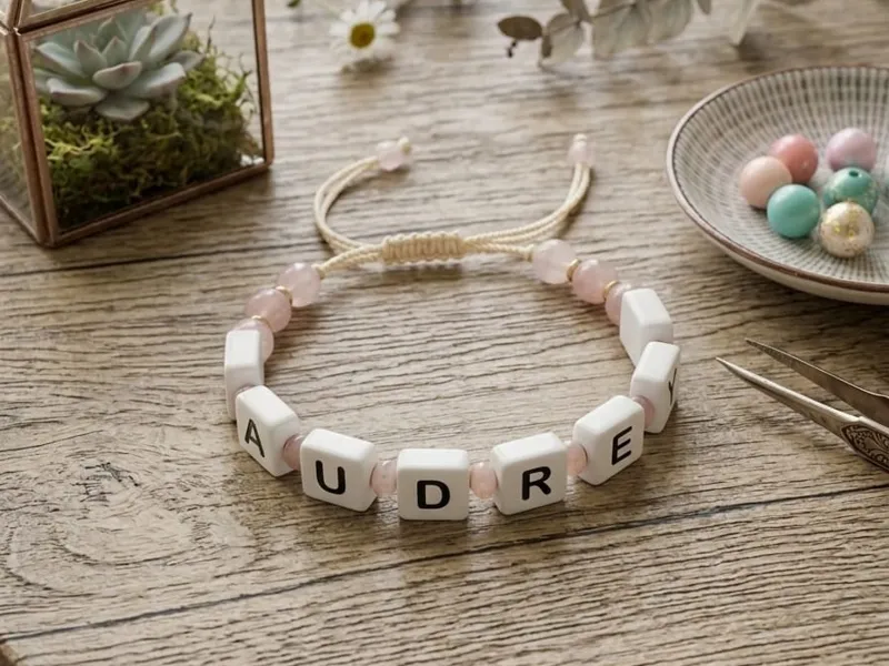 Custom Alphabet Beads