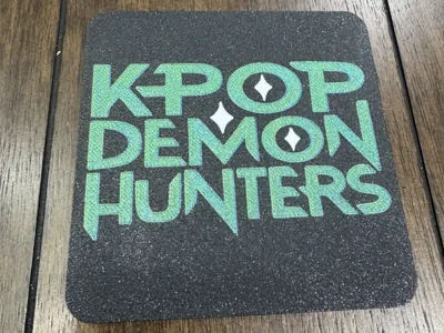 KPop Demon Hunters Coaster