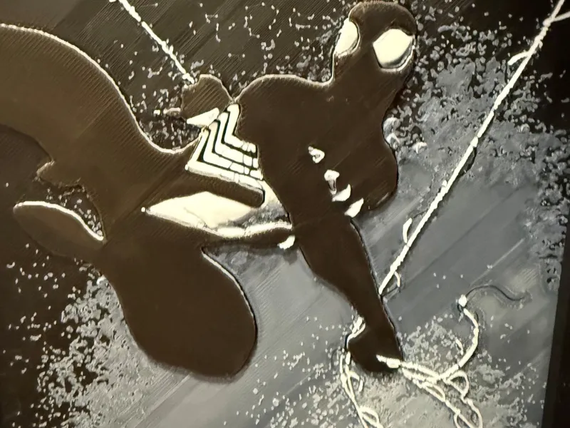 Symbiote Spiderman HueForge