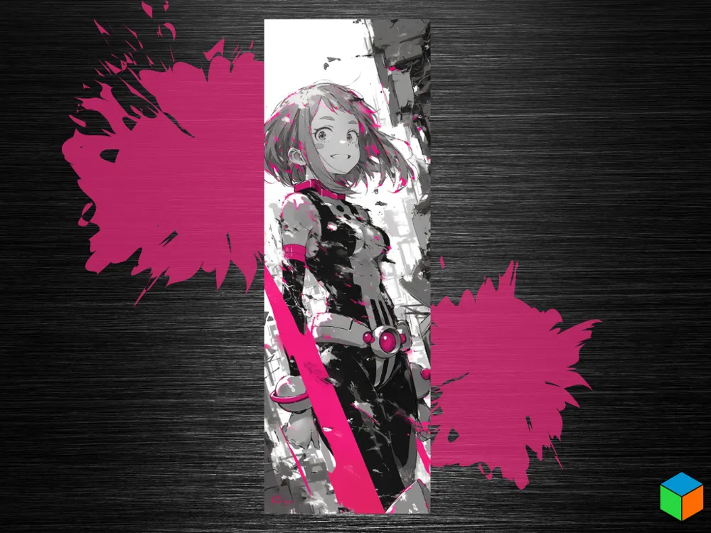 Ochaco - Zero Gravity Bookmark - MHA