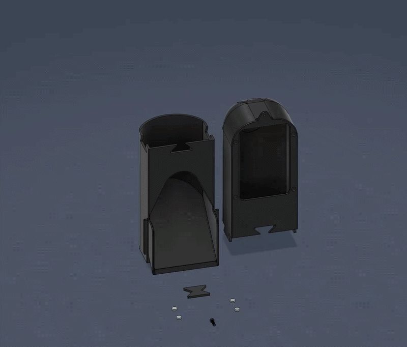 P1S Enclosed Poop Chute for AJ Draws
